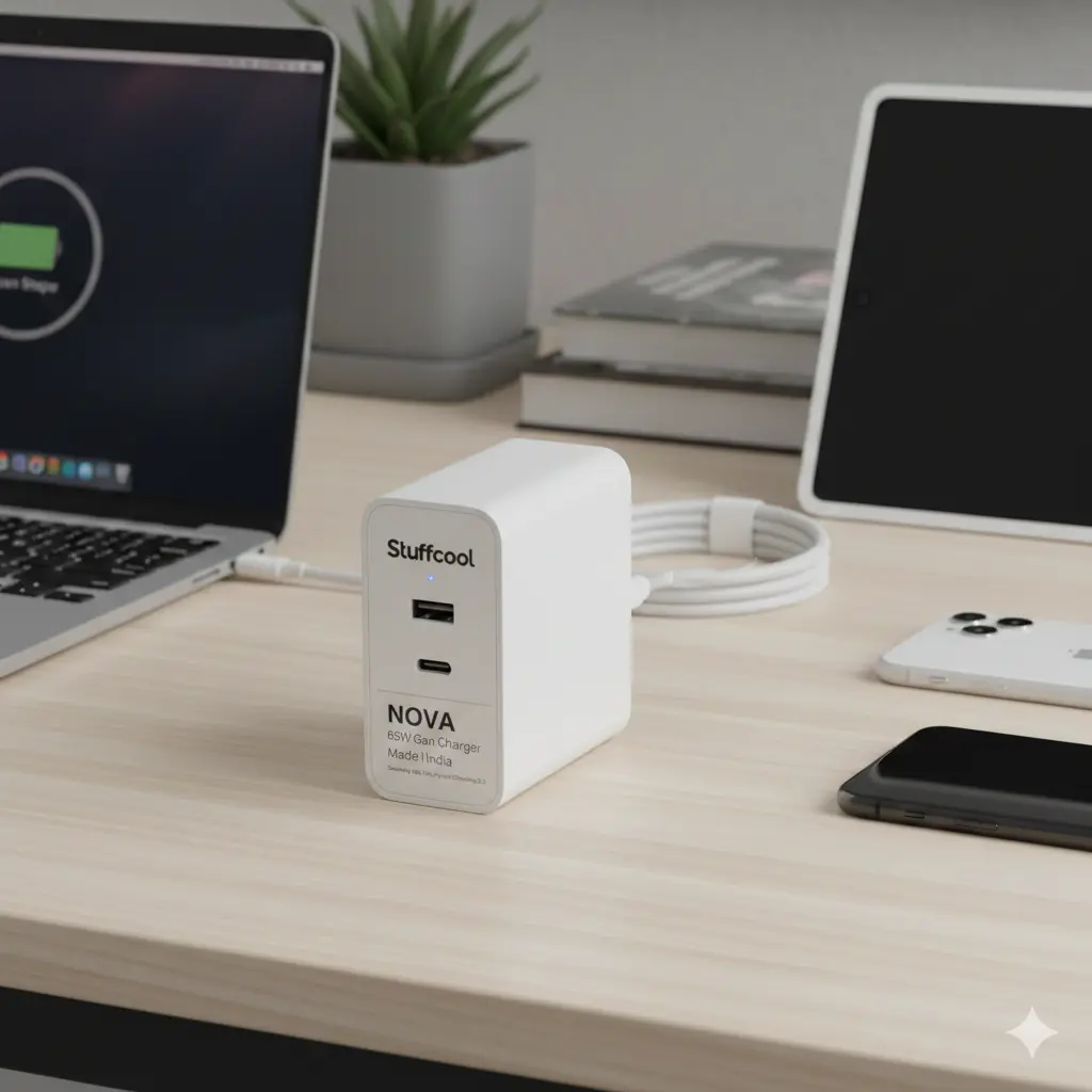 Stuffcool Neutron 65W GaN Charger