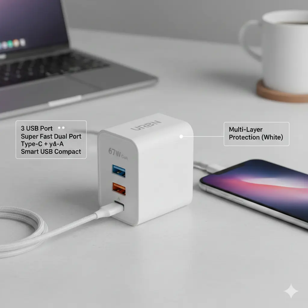 URBN 65W GaN Charger