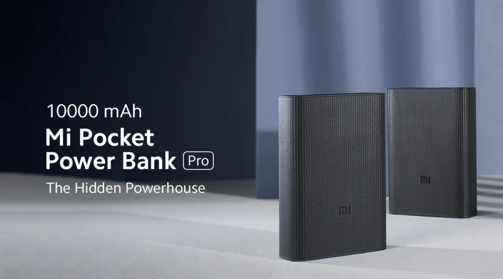 Mi Pocket Power Bank Pro 10000mAh 33W fast charging power bank