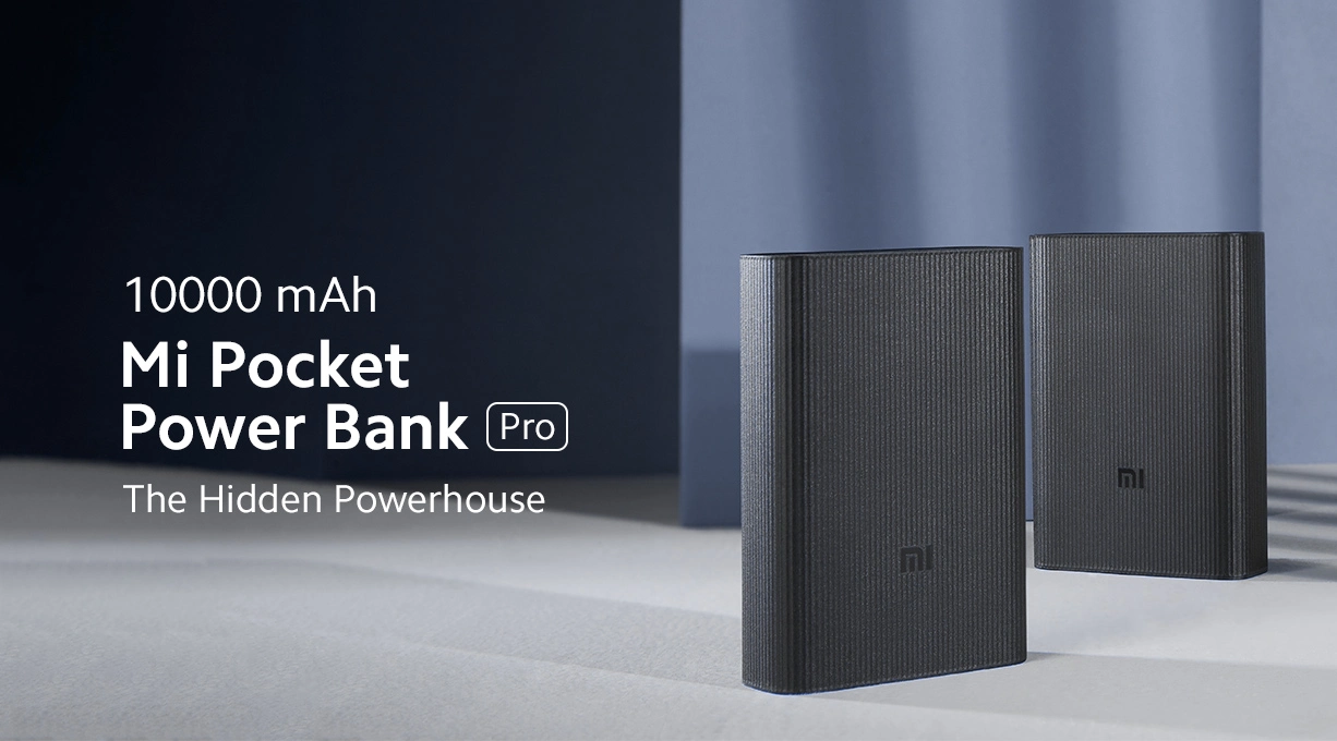 Mi Pocket Power Bank Pro 10000mAh 33W fast charging power bank