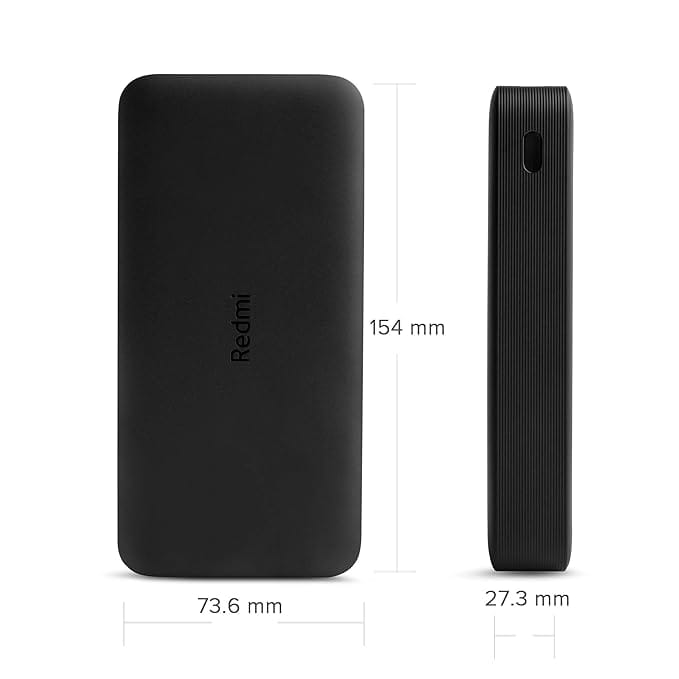 Redmi 20000mAh power bank budget option for iPhone fast charging